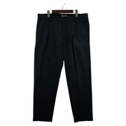 BUDSPOOL PLEATED TROUSERS (XXL) グレー　