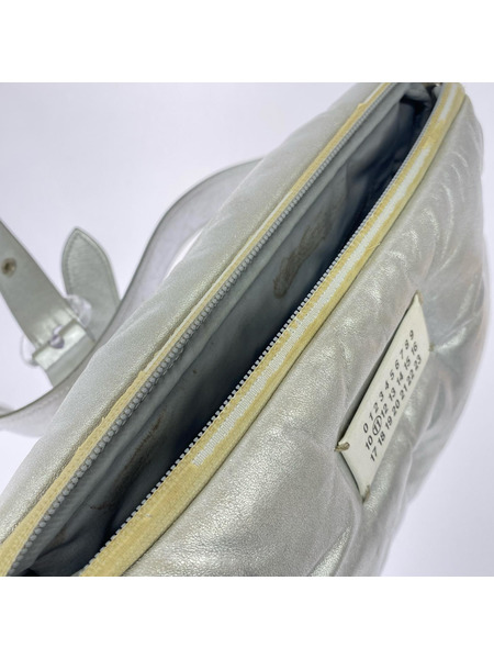 MAISON MARGIELA ショルダーバッグ Glam Slam Crossbody Bag Silver
