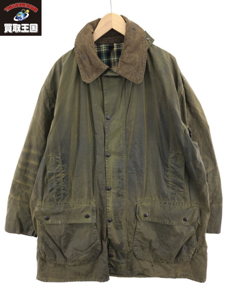 Barbour 80s 2ワラント BORDER オイルドジャケット(112CM 44IN)[値下]