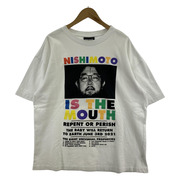 NISHIMOTO IS THE MOUTH S/Sカットソー 白