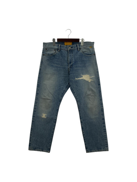 UNION 21SS ORIGINAL CRUSHED DENIM JEANS (3)