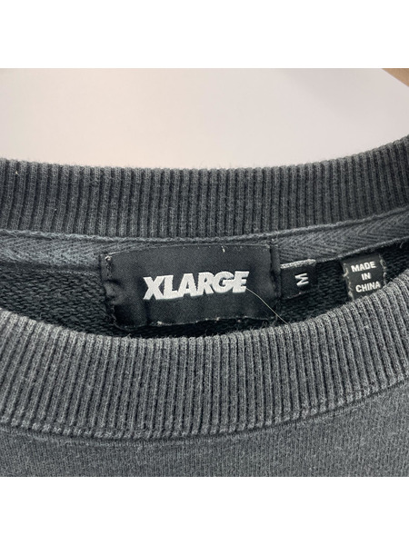 XLARGE LSスウェット ブラック