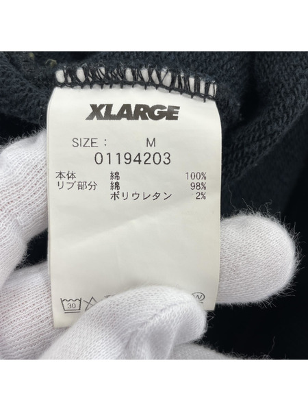 XLARGE LSスウェット ブラック