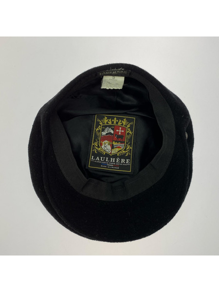 LAULHERE ソノ他 ウールベレー帽 BLK