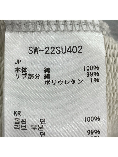 Snow Peak パーカー Recycled Cotton グレー (L)