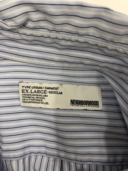 NEIGHBORHOOD L Sストライプシャツ XL[値下]