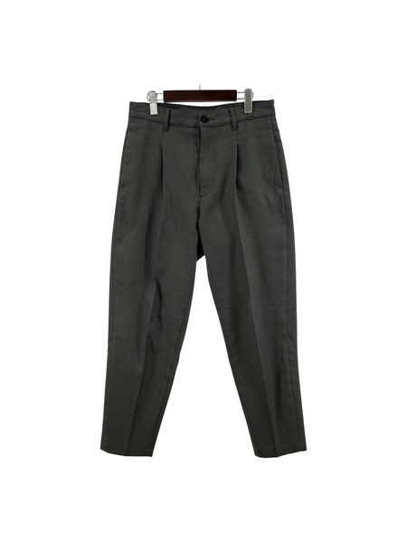 MR.OLIVE BELTED WIDE TAPERED PANTS (M)