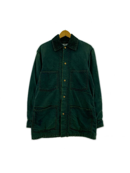 Carter's 裏地ブランケット デニムカバーオール グリーン