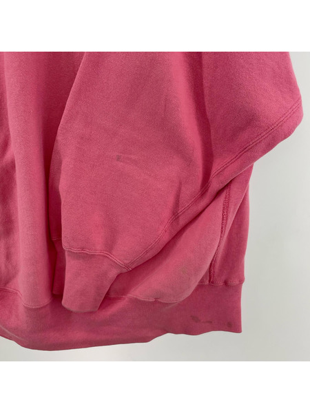 Champion スウェット・トレーナー トリコタグ ピンクスウェット ※汚レ有[値下]