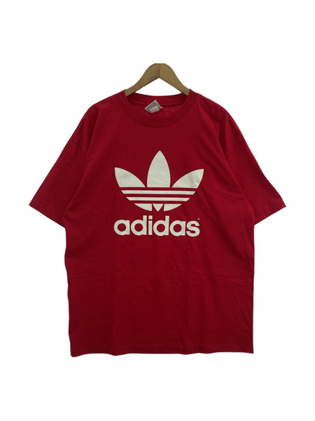 adidas 万国旗タグ 80s トレフォイルロゴ S/Sカットソー L[値下]