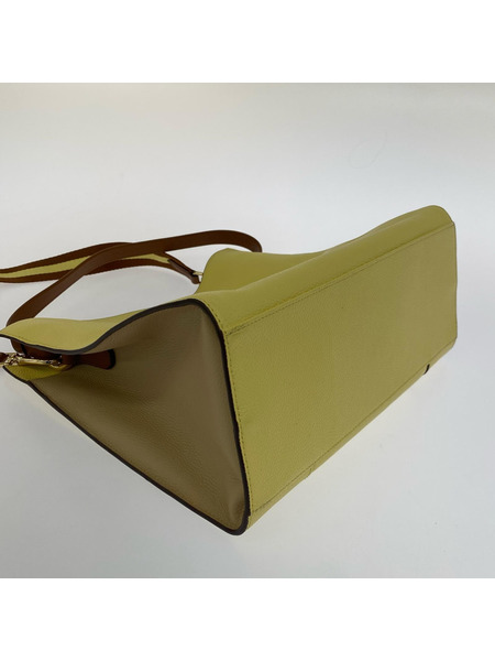 COLE HAAN ソノ他バッグ トート イエロー