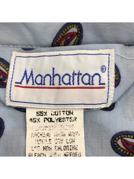 Manhattan　OLD 総柄スリーピングシャツ
