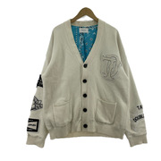 TAIN DOUBLE PUSH 22AW ニットカーディガン(XL)WHT