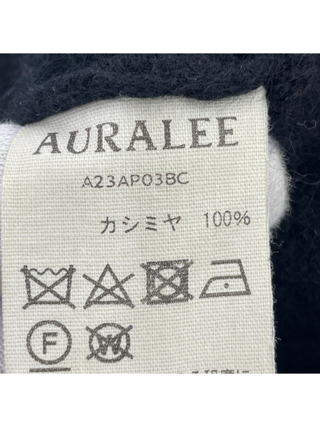 AURALEE 23AW BABY CASHMERE KNIT 4 ブラック