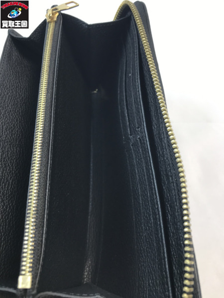 LOUIS VUITTON M6969 ルイヴィトン ジッピーウォレット クラフティ ブラック　LV 長財布 ラウンドジップ