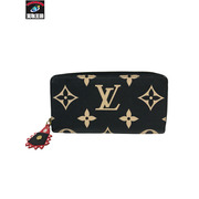 LOUIS VUITTON M6969 ルイヴィトン ジッピーウォレット クラフティ ブラック　LV 長財布 ラウンドジップ