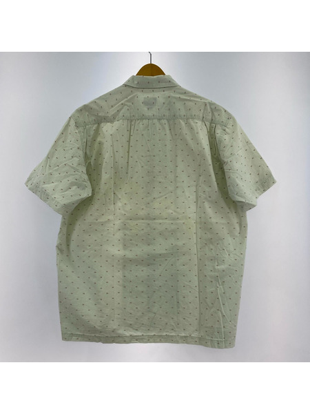 STUSSY 半袖シャツ 90s-00s USA製 S/S 柄シャツ(XL)