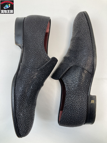 LOUIS VUITTON ルイヴィトン LV ガルーシャ スリッポン 6 25.0cm相当 BLK レザー