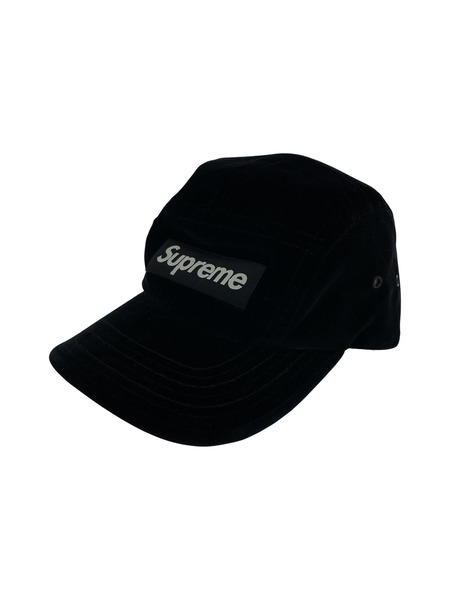 Supreme 20FW Velvet Cap ブラック