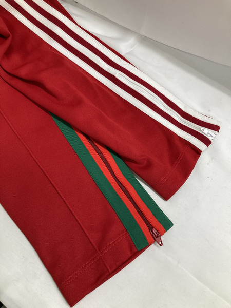 GUCCI×adidas トラックパンツ レッド