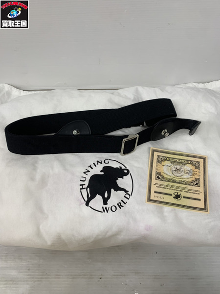 HUNTHING WORLD ボストンバッグ ブラック