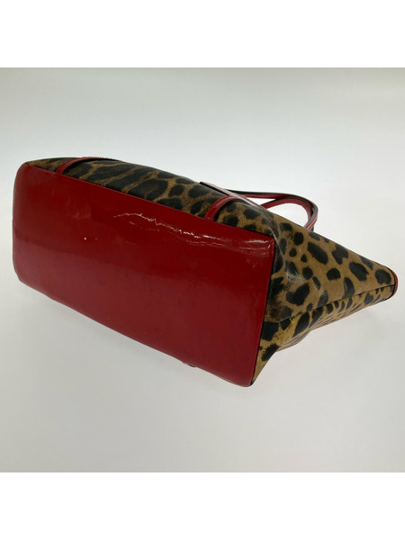 DOLCE＆GABBANA トートバッグ レオパード