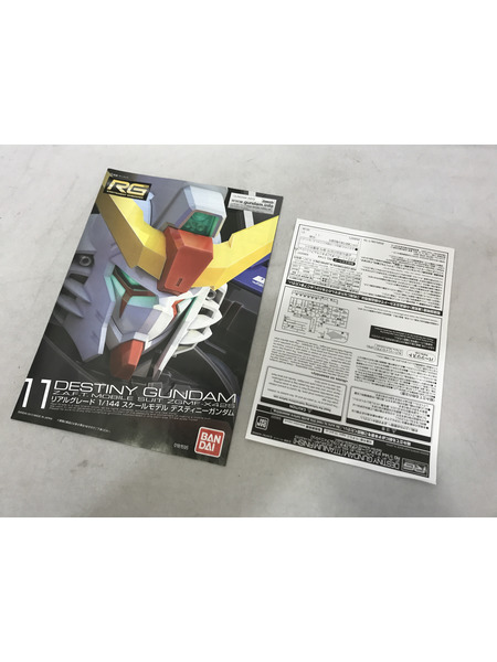 ガンプラ RG デスティニーガンダム(チタニウムフィニッシュ)