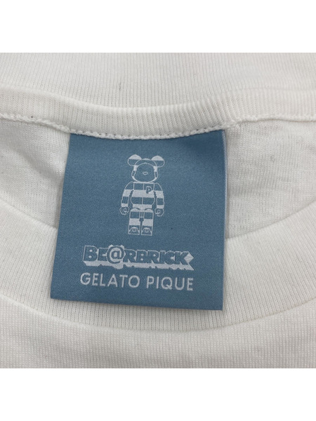 gelato pique BEARBRICK S/S tee WHT