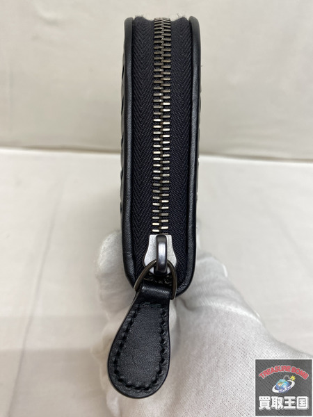 ボッテガヴェネタ　長財布 イントレチャート ラウンドジップ