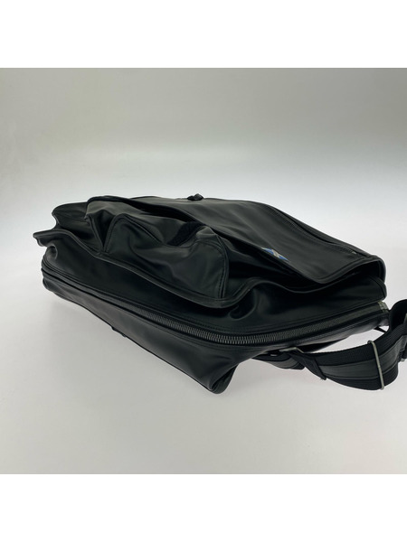 LUGGAGE LABEL ショルダーバッグ メッセンジャーバッグ 黒