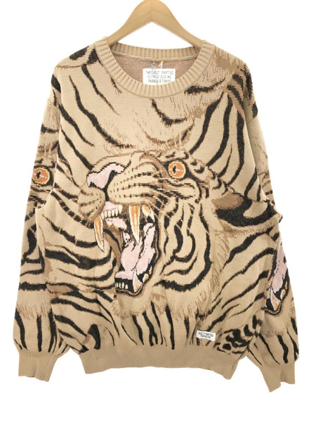 WACKO MARIA TIGER JACQUARD SWEATERメンズ