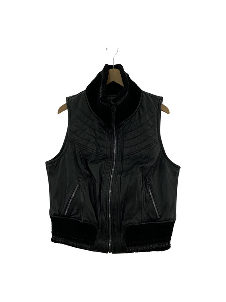 Harley-Davidson Fawnridge Leather Vest (L) 黒[値下]