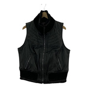 Harley-Davidson Fawnridge Leather Vest (L) 黒