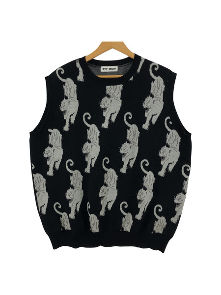 TTT_MSW Panther Knit Vest TTT-2021AW-KT04 (L)