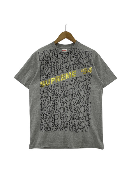 Supreme 22SS Respected Tee S GRY