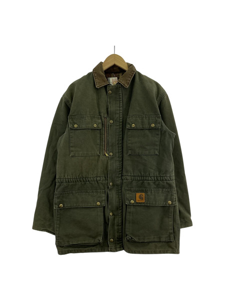 Carhartt ジャケット 裏地ブランケット ダックハーフコート