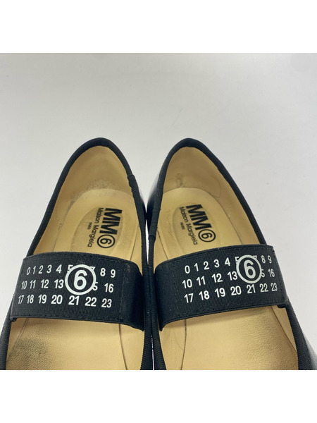 MAISON MARGIELA シューズ MM6 バレエシューズ (サイズ38) ブラック