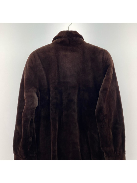SAGA MINK ファーコート 茶