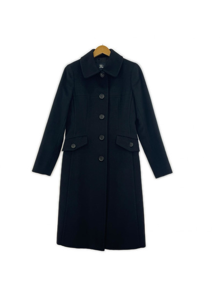 BURBERRY ジャケット ウールロングコート/38[値下]