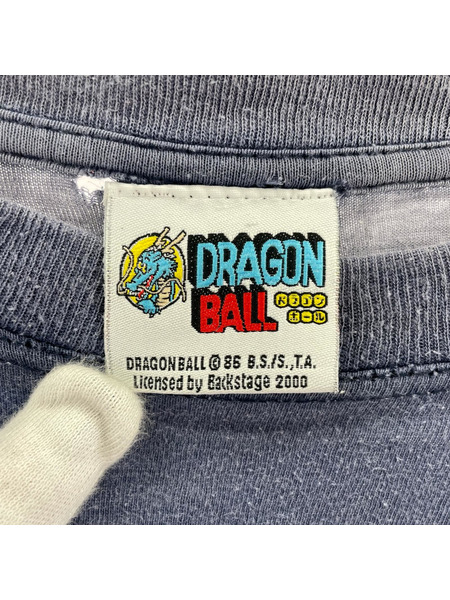 OLD・VINTAGE 半袖Tシャツ・カットソー 00s DRAGONBALL 両面プリント ネイビー(