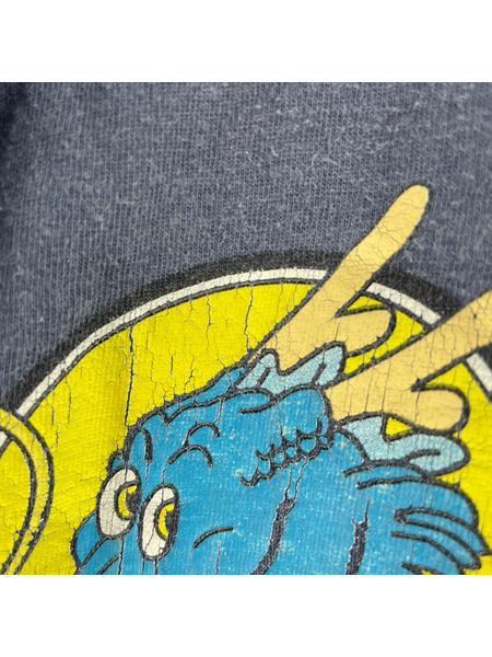 OLD・VINTAGE 半袖Tシャツ・カットソー 00s DRAGONBALL 両面プリント ネイビー(