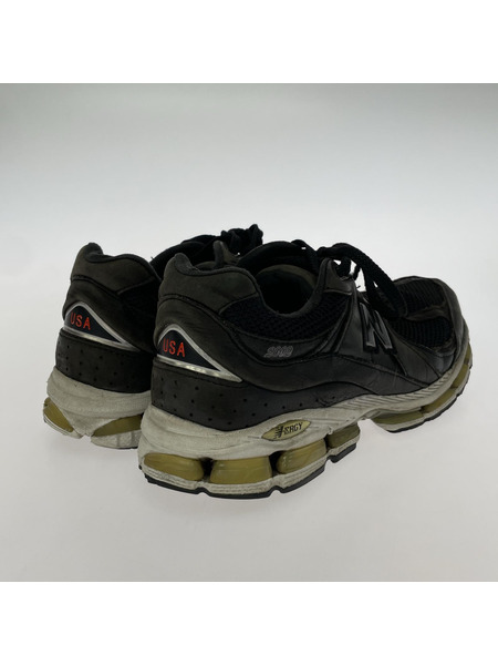 NEW BALANCE スニーカー MR2002CU BLK 27.5cm
