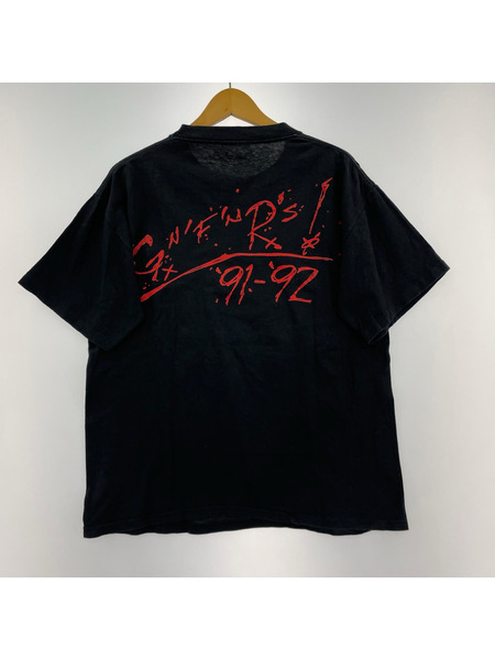 OLD・VINTAGE GUNS N'ROSES 90s BROCKUMタグ ツアーTee BLK