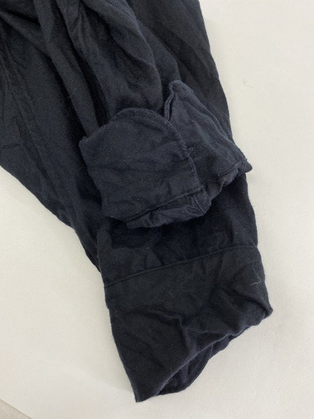 COMOLI 22SS シルクネルスキッパーシャツ 2 ブラック[値下]