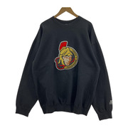 old starter sweat shirts indian head 黒 L