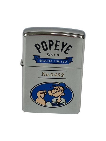 Zippo POPEYE ポパイ ライター｜商品番号：2100215774098 - 買取王国ONLINESTORE