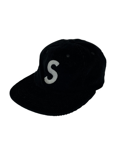 Supreme Corduroy S Logo Cap コーデュロイSロゴキャップ 黒