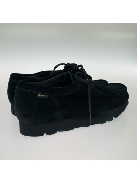 Clarks ブーツ wallabee/GORE-TEX/スエード/BLK/28cm