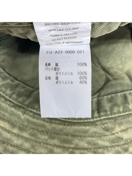 EMOTIONALLY UNAVAILABLE ハット EU PATCHES BUCKET HAT