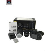 Nikon　デジタル一眼レフカメラ D3400 ダブルズームキット